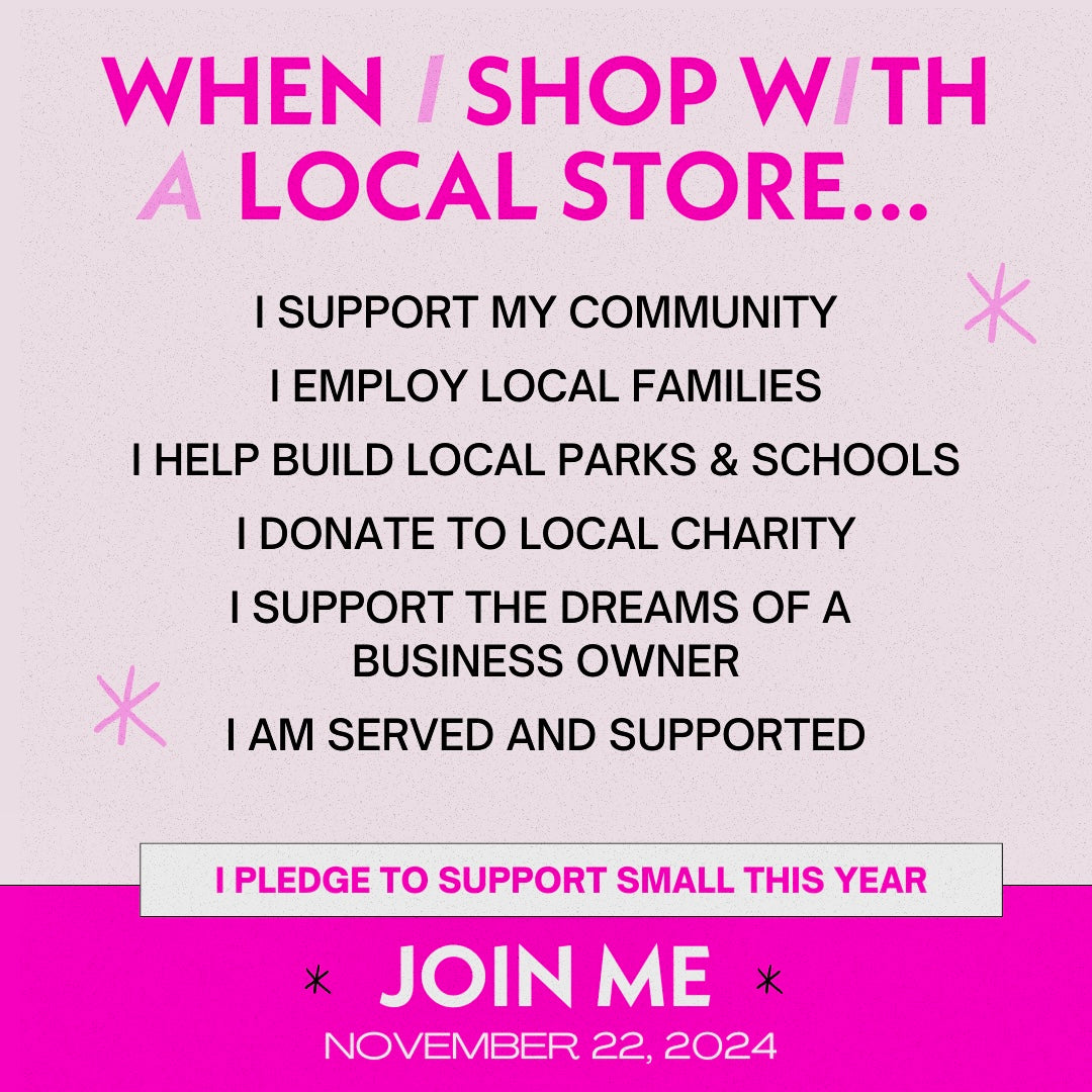 Celebrate Pink Friday: Shop Small, Make a Big Impact