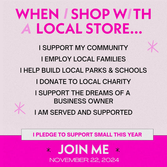 Celebrate Pink Friday: Shop Small, Make a Big Impact