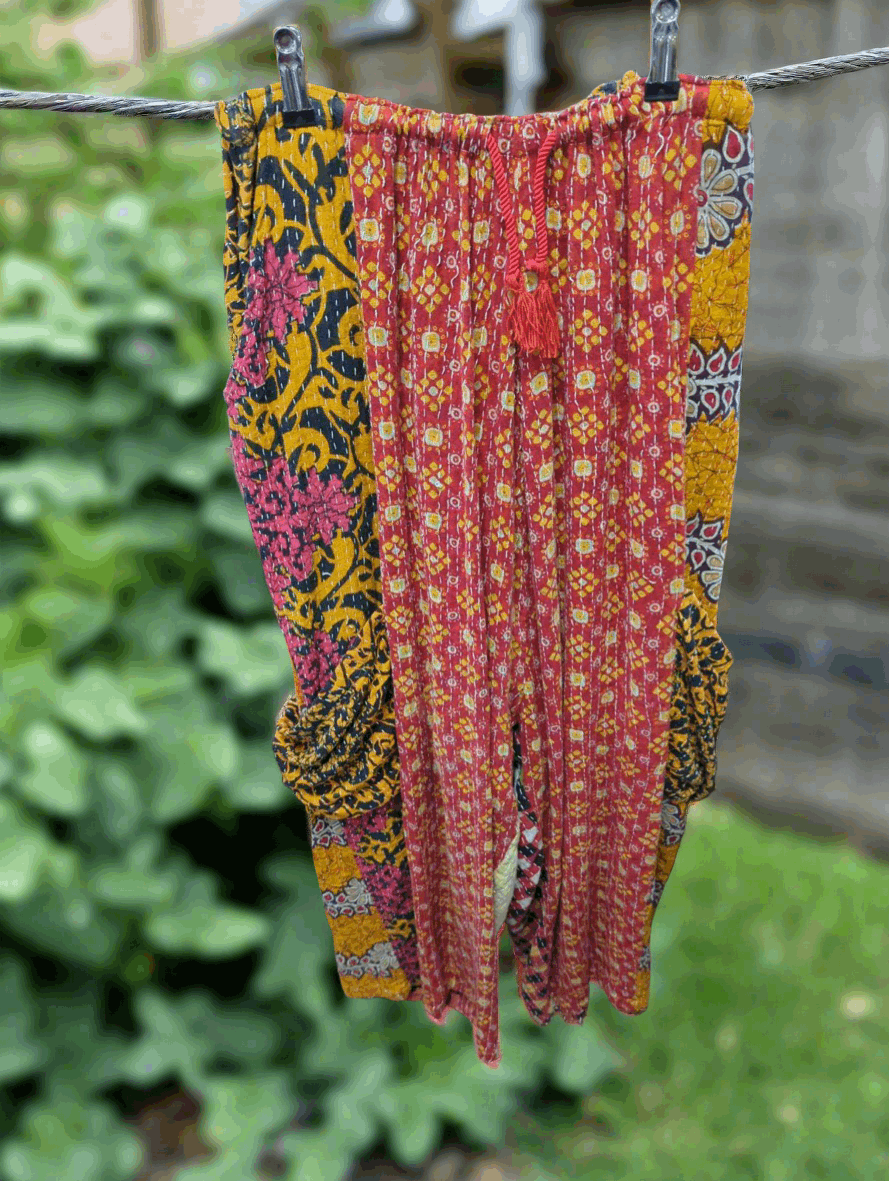 Karma Cargo Pants by Kantha Bae - Blue Moon Vintage Mercantile