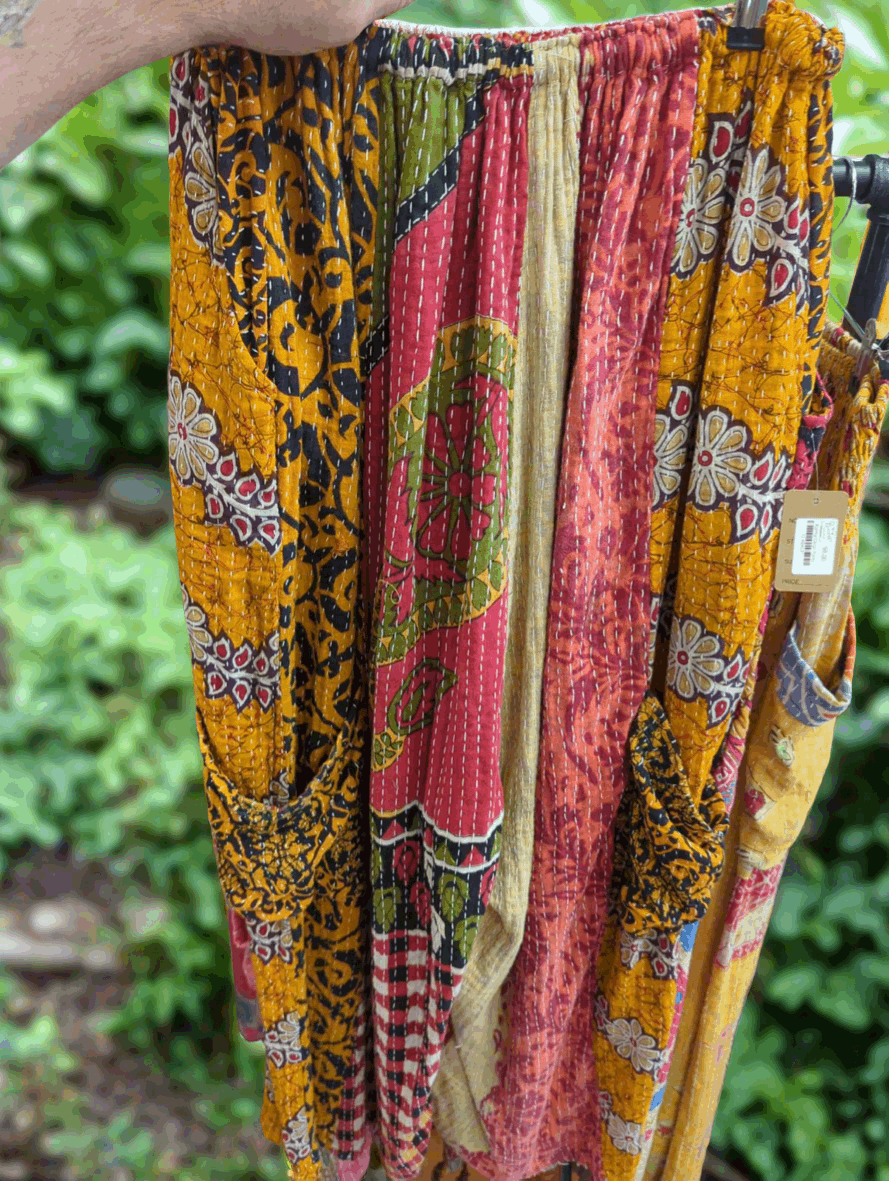 Karma Cargo Pants by Kantha Bae - Blue Moon Vintage Mercantile