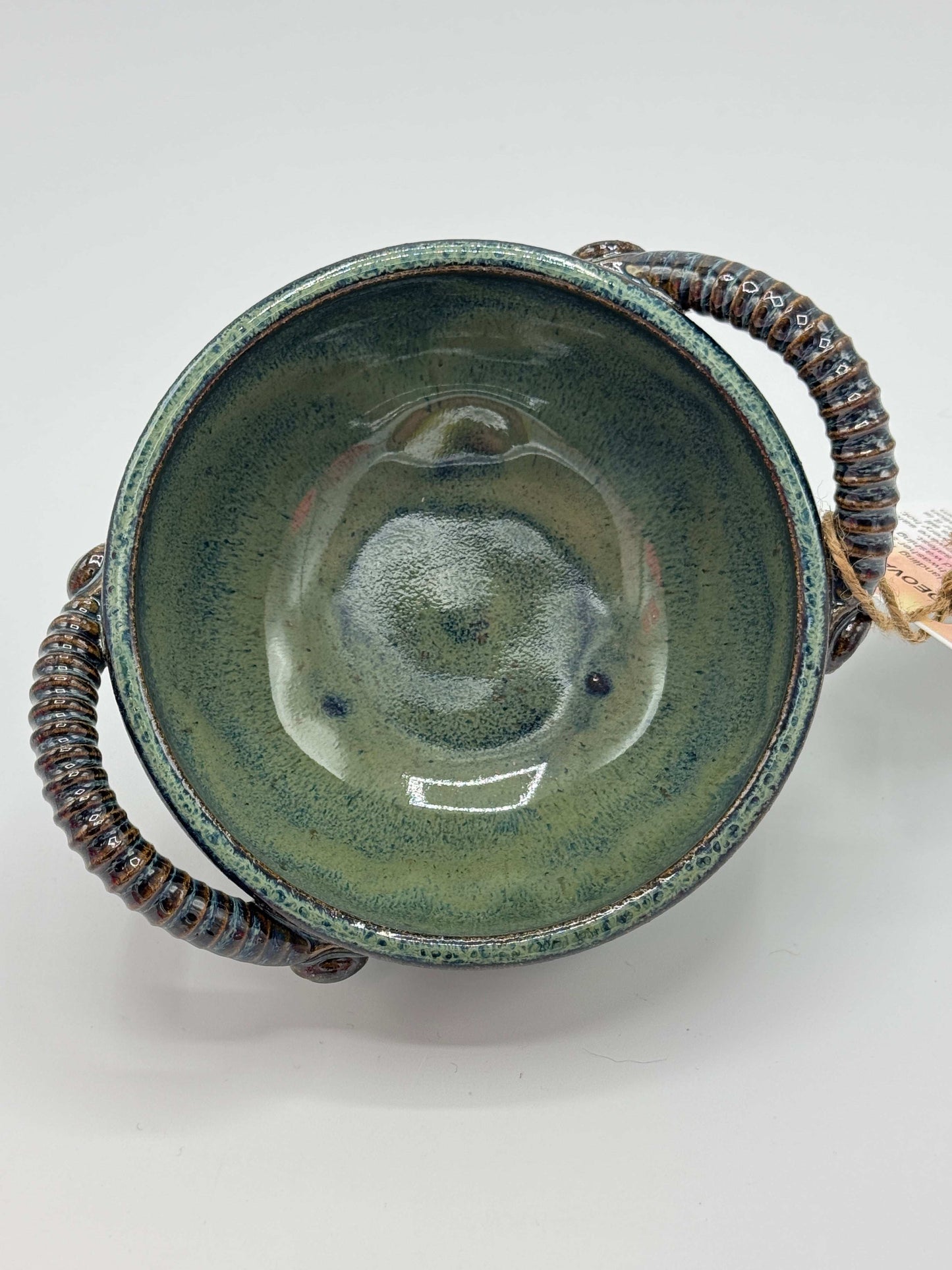 Blue Flame Bowl by Adeovart