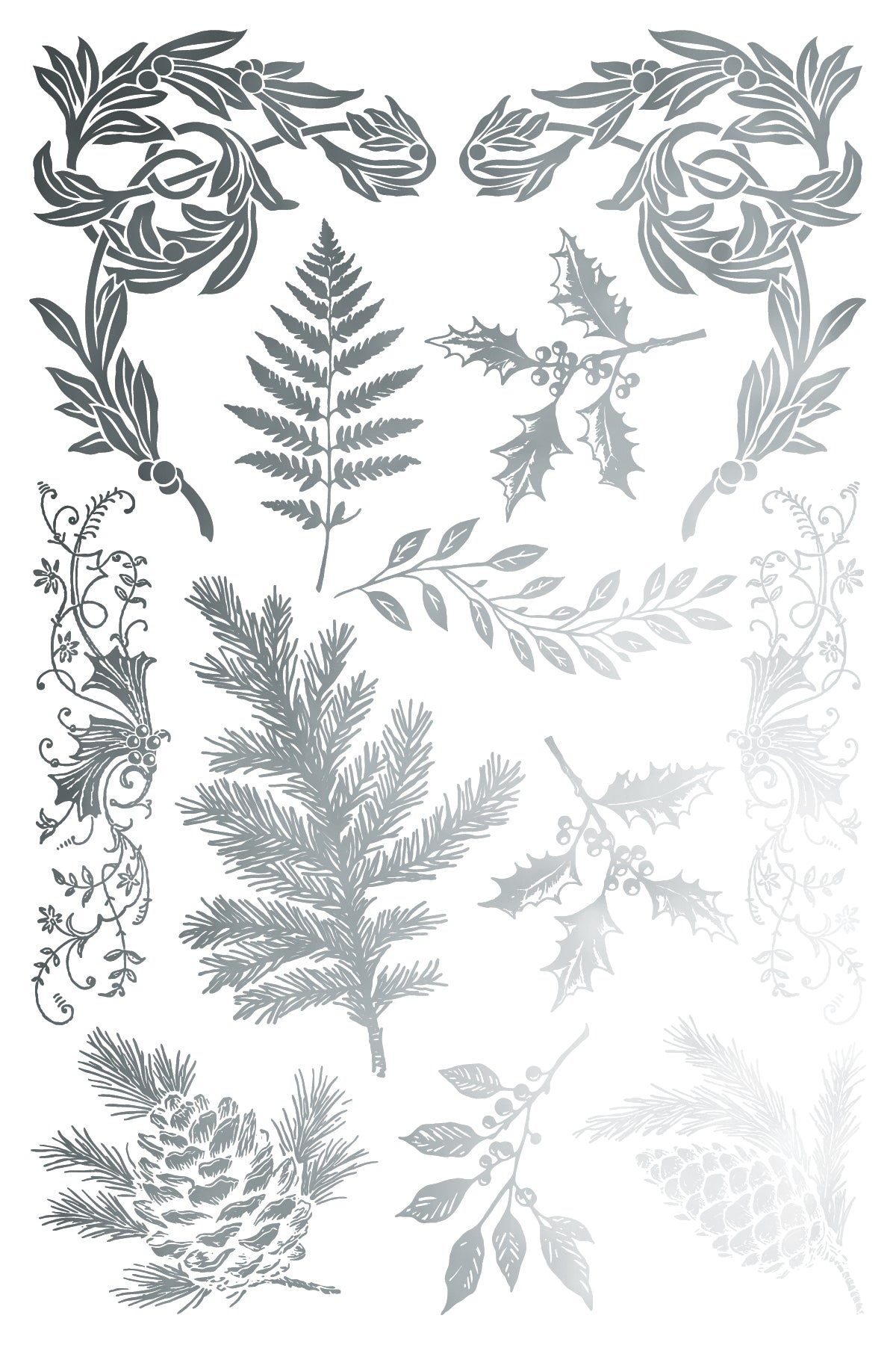 IOD Figgy & Flourish Gilded (Foil) Transfer