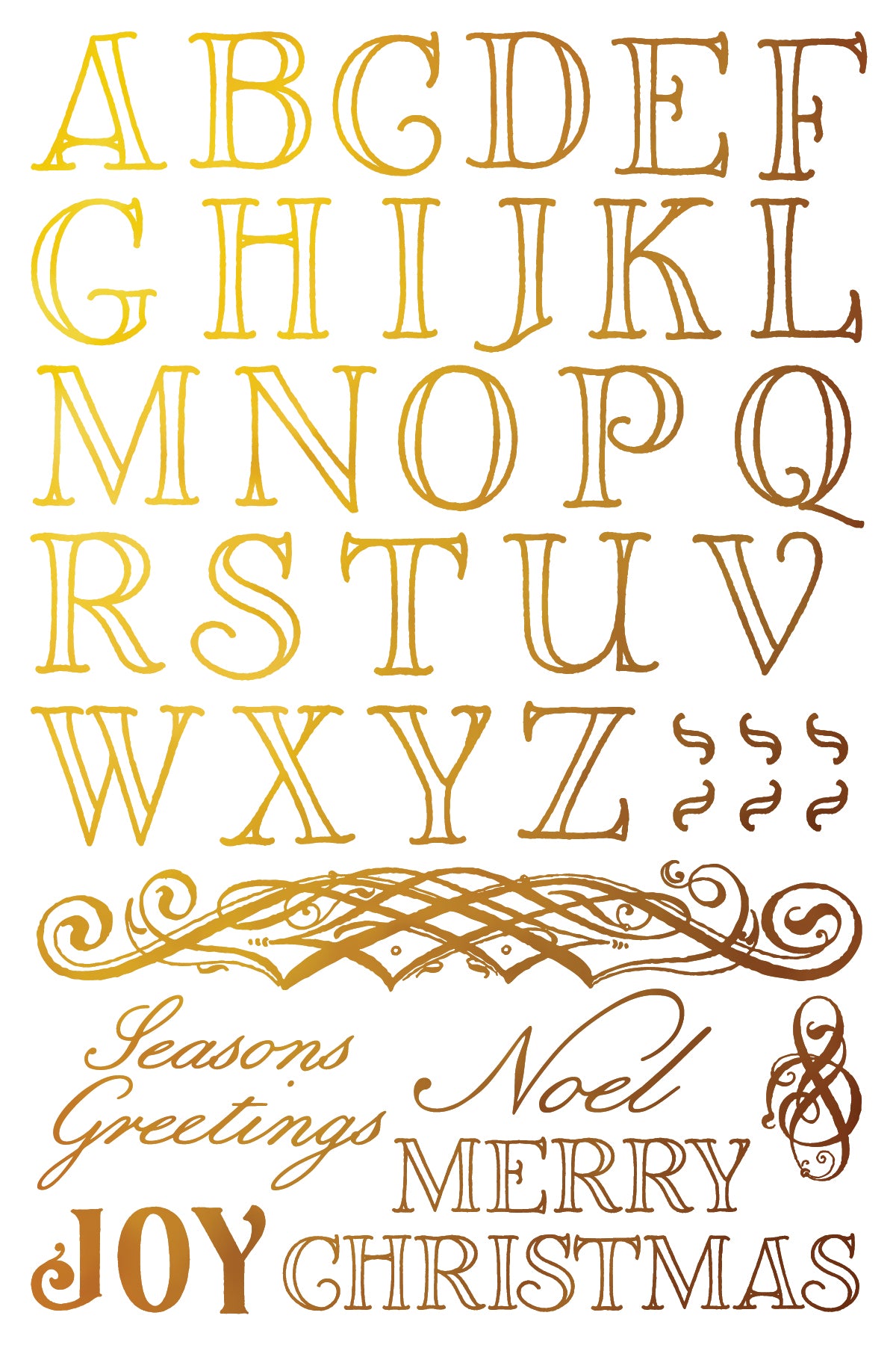 IOD Figgy & Flourish Gilded (Foil) Transfer