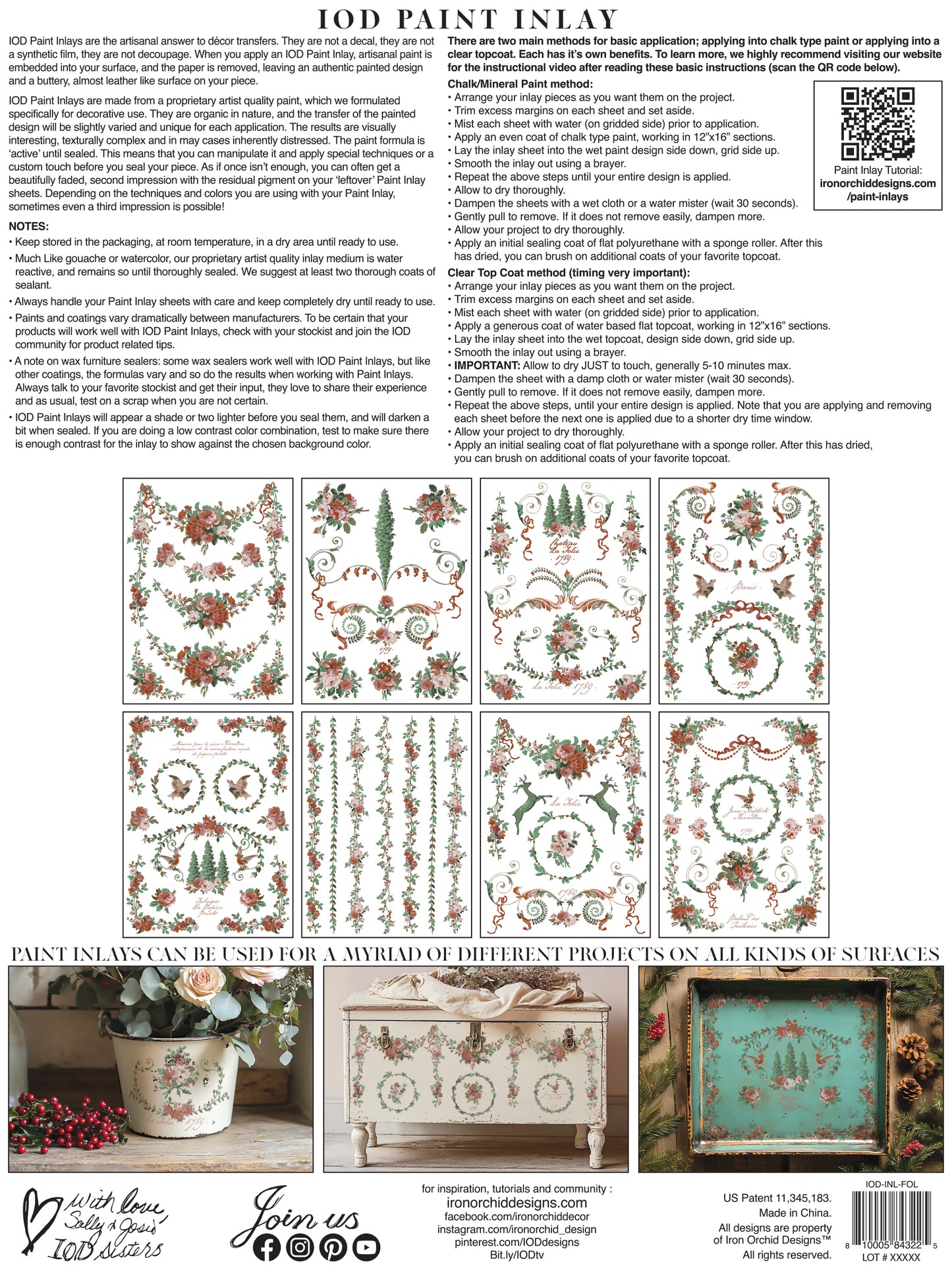 IOD La Folie Paint Inlay