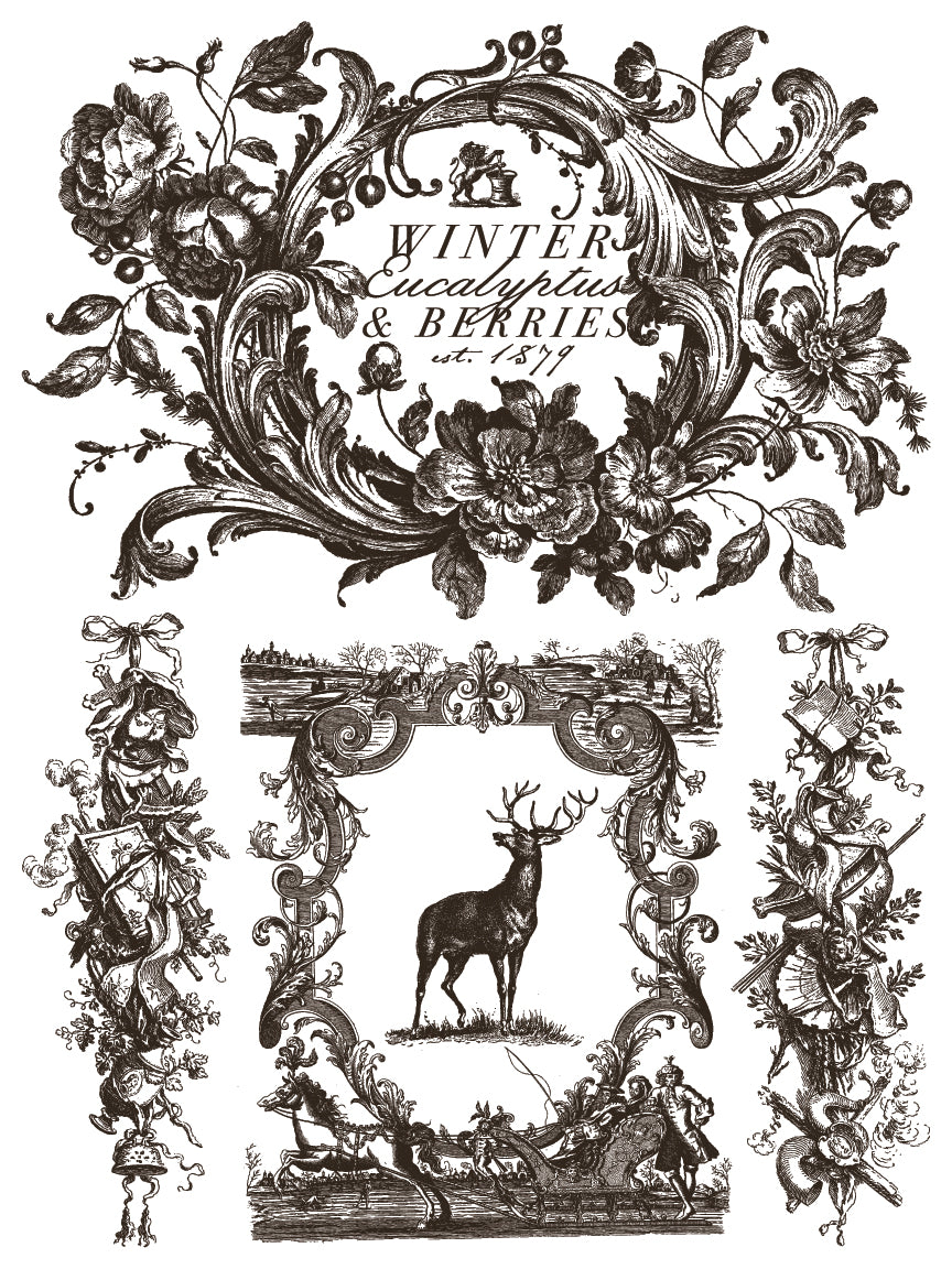 IOD Twelfth Night Paint Inlay