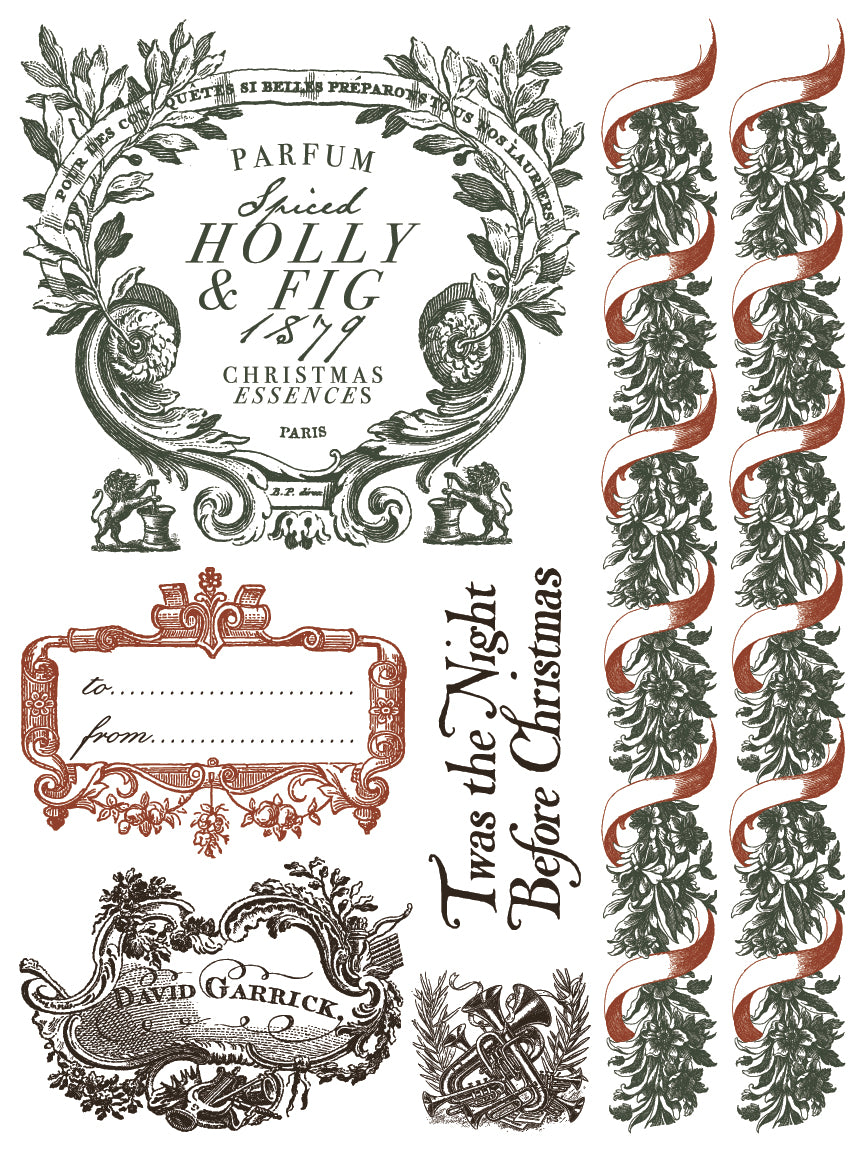 IOD Twelfth Night Paint Inlay