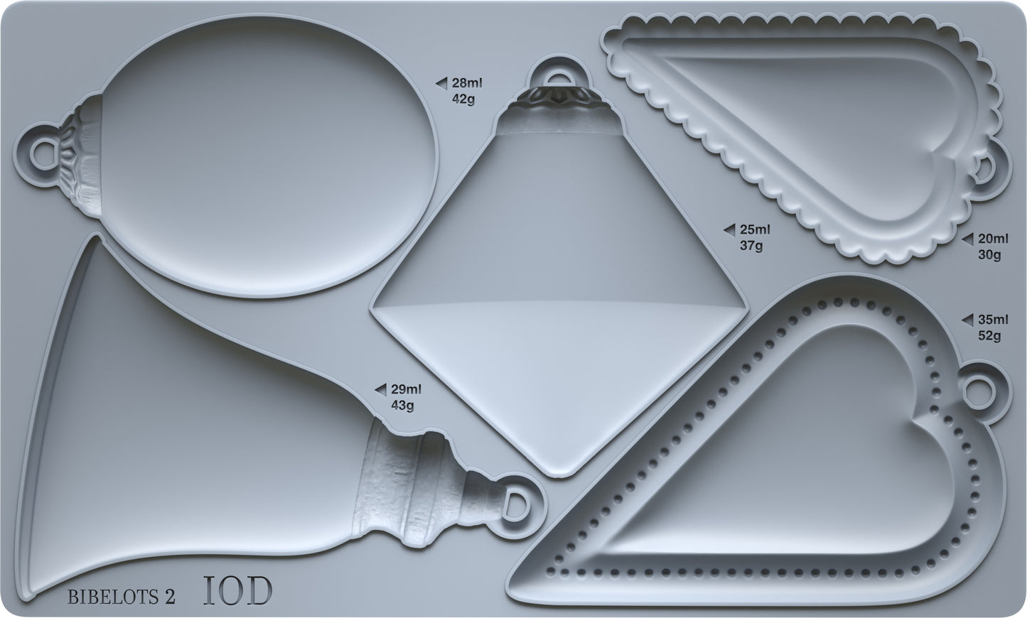 IOD Bibelots 2 Mould