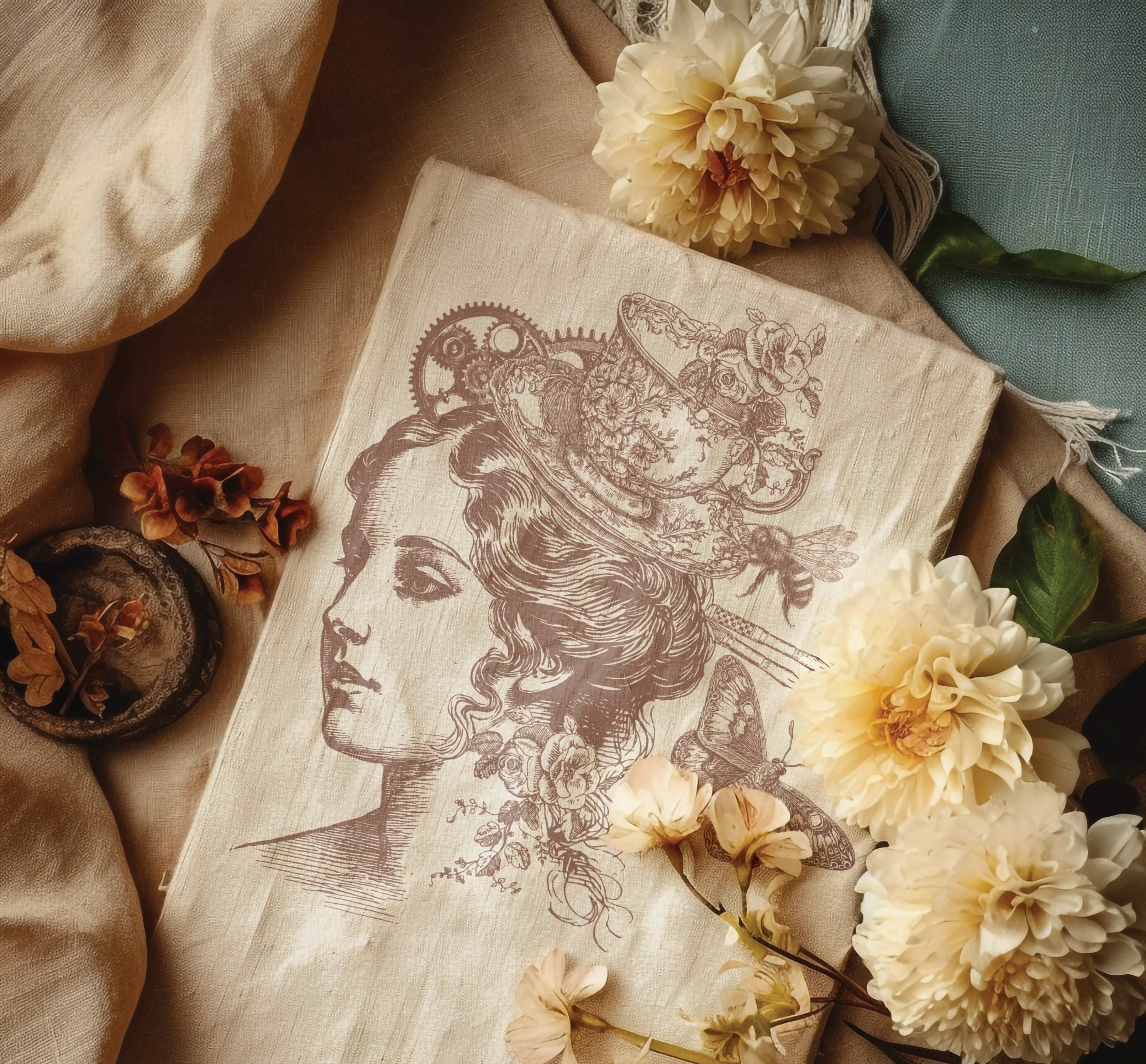 IOD Charlotte Stamp - Blue Moon Vintage Mercantile