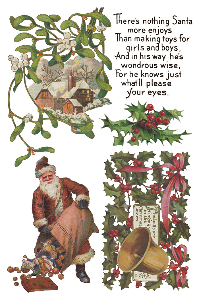 IOD Christmas Joy Transfer