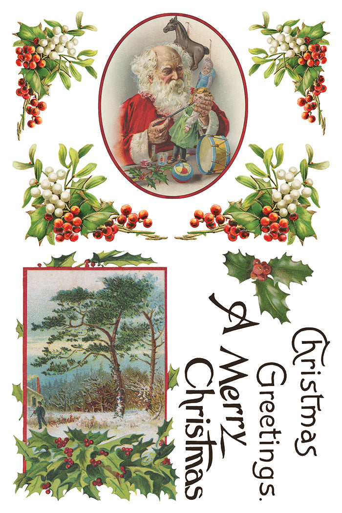 IOD Christmas Joy Transfer