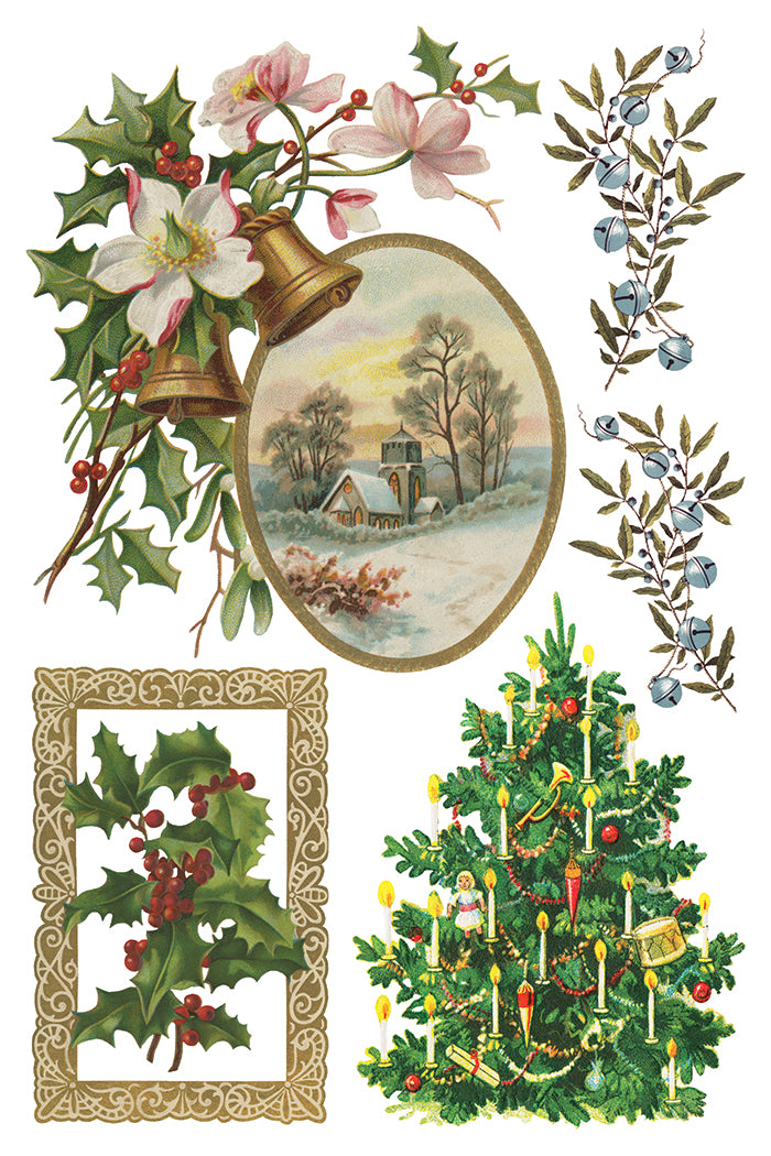 IOD Christmas Joy Transfer