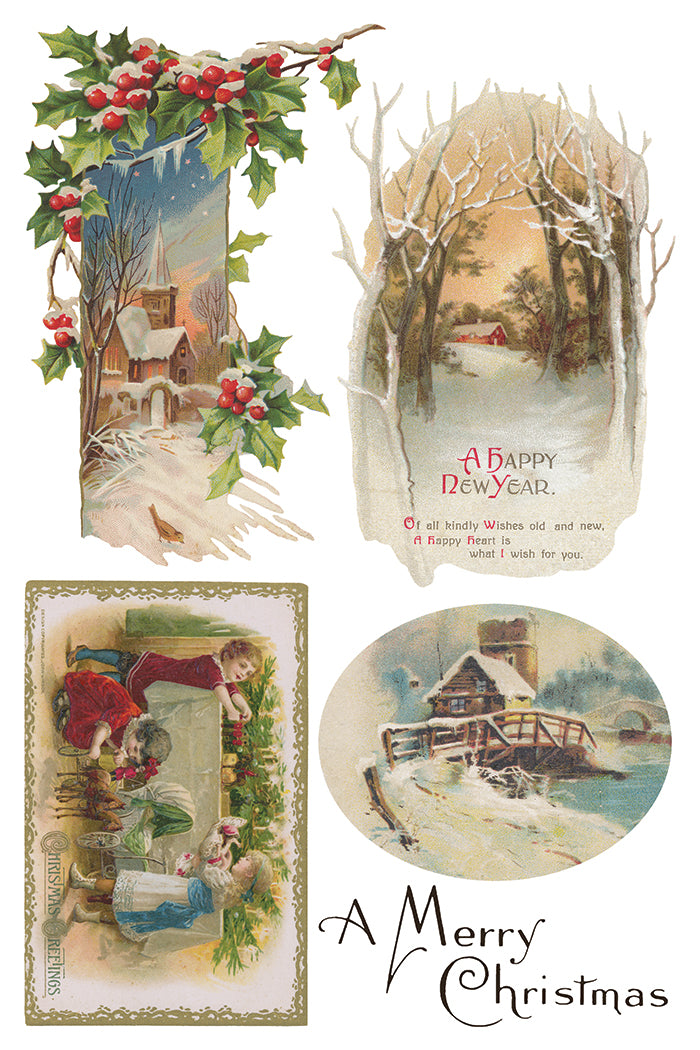 IOD Christmas Joy Transfer