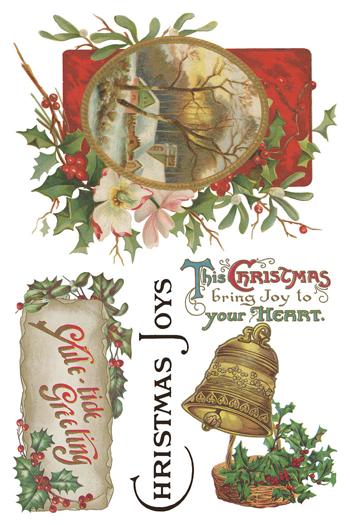 IOD Christmas Joy Transfer