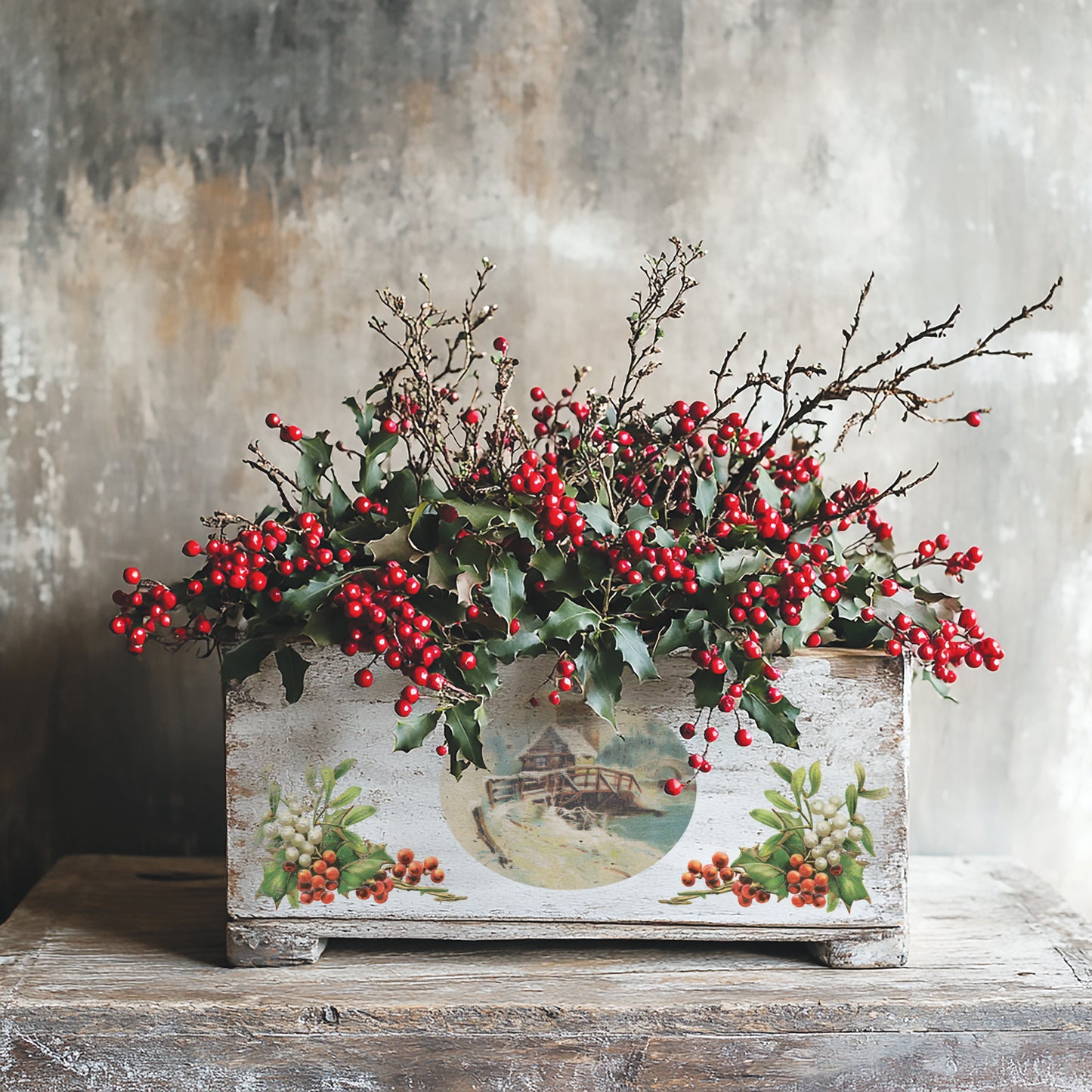 IOD Christmas Joy Transfer
