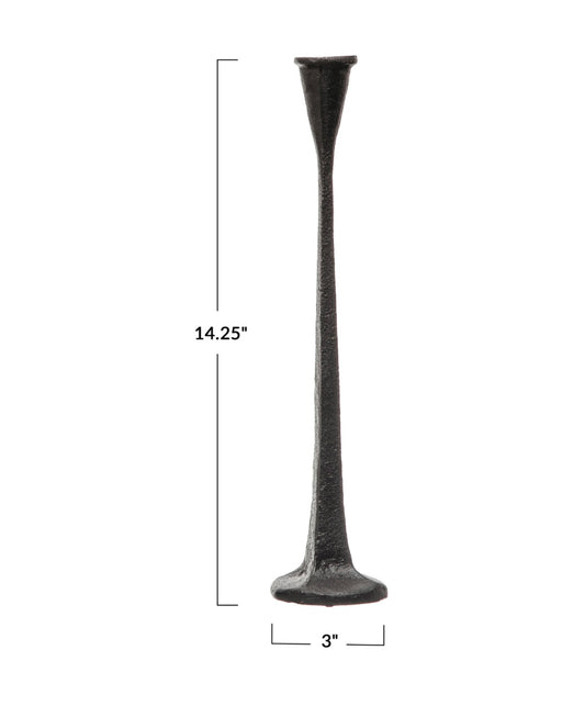 Cast Iron Taper Holder - 14" by Creative Co Op
