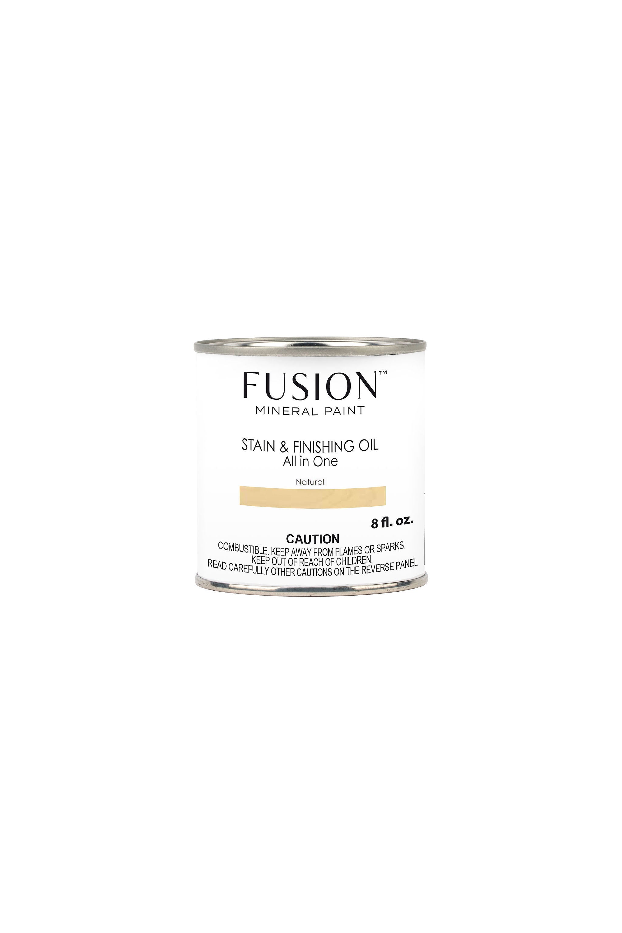 Fusion Stain & Finishing Oil (SFO) 237ml Natural - Blue Moon Vintage Mercantile