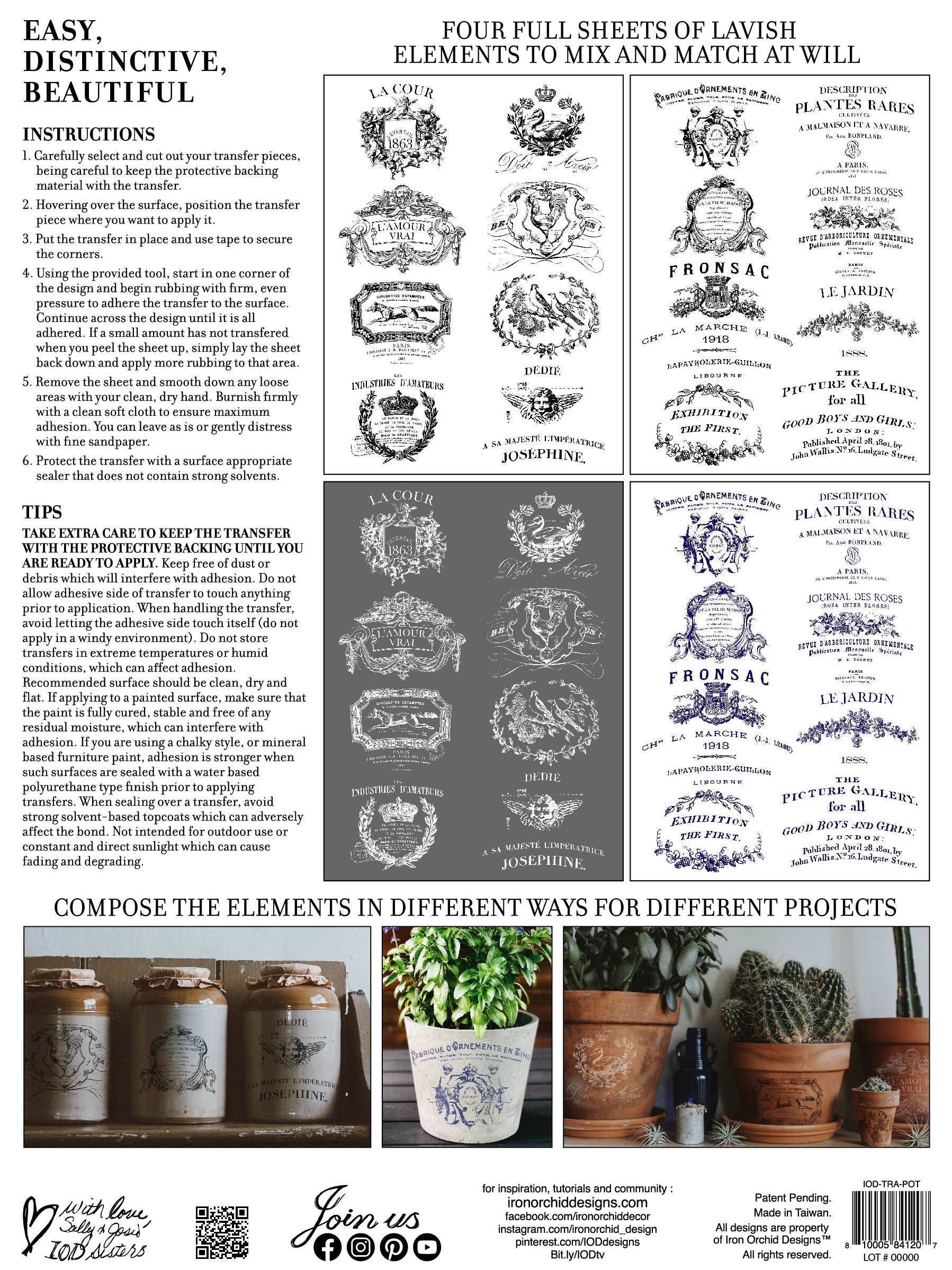 Traditional Pots Transfer