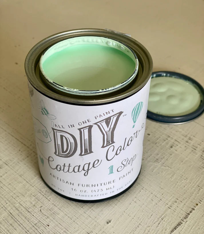 DIY Cottage Color- Vintage Mint - Pint - Blue Moon Vintage Mercantile