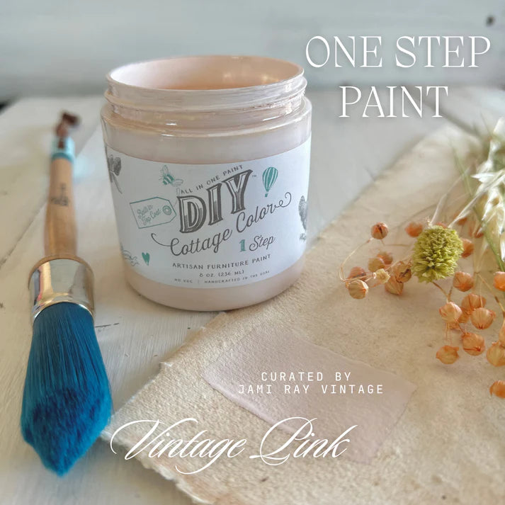 DIY Cottage Color- Vintage Pink - Pint - Blue Moon Vintage Mercantile