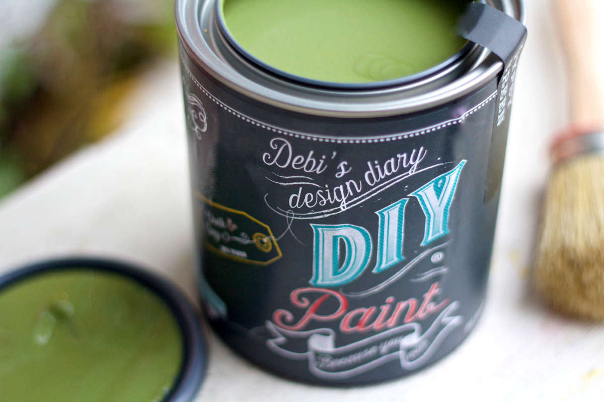 DIY Gypsy Green Paint - Blue Moon Vintage Mercantile
