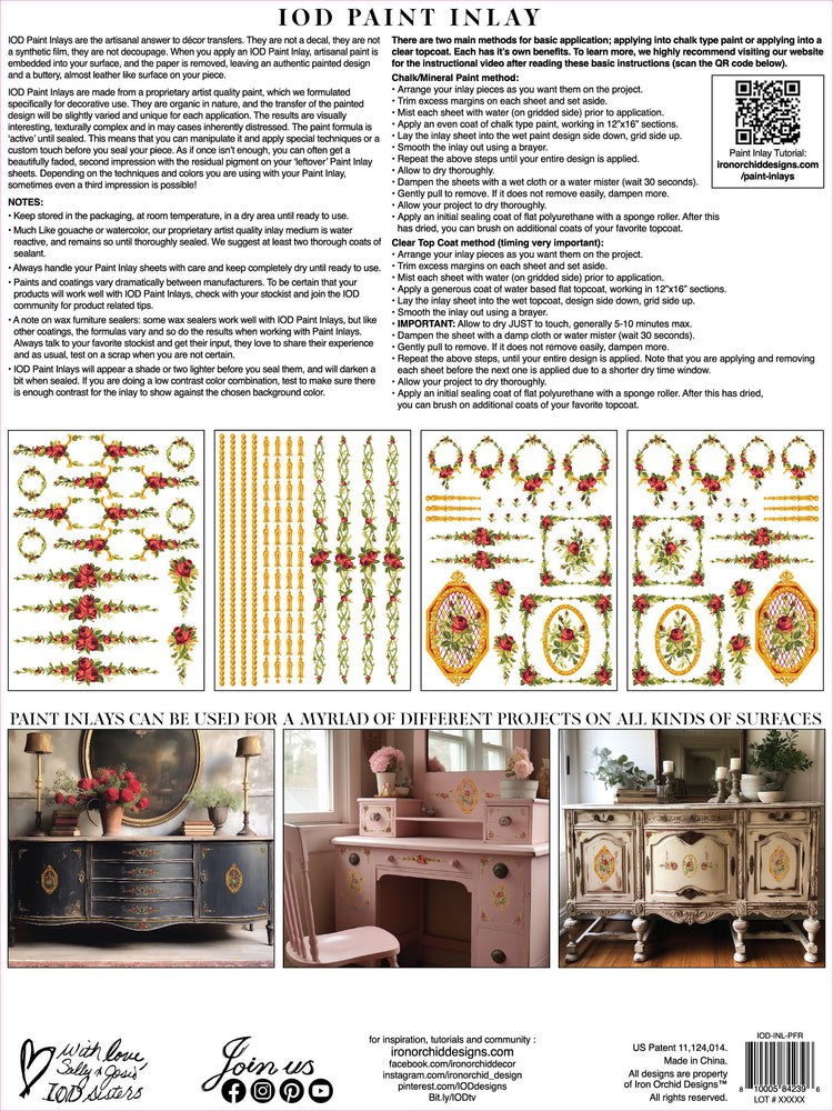 IOD (Iron Orchid Design) Inlays