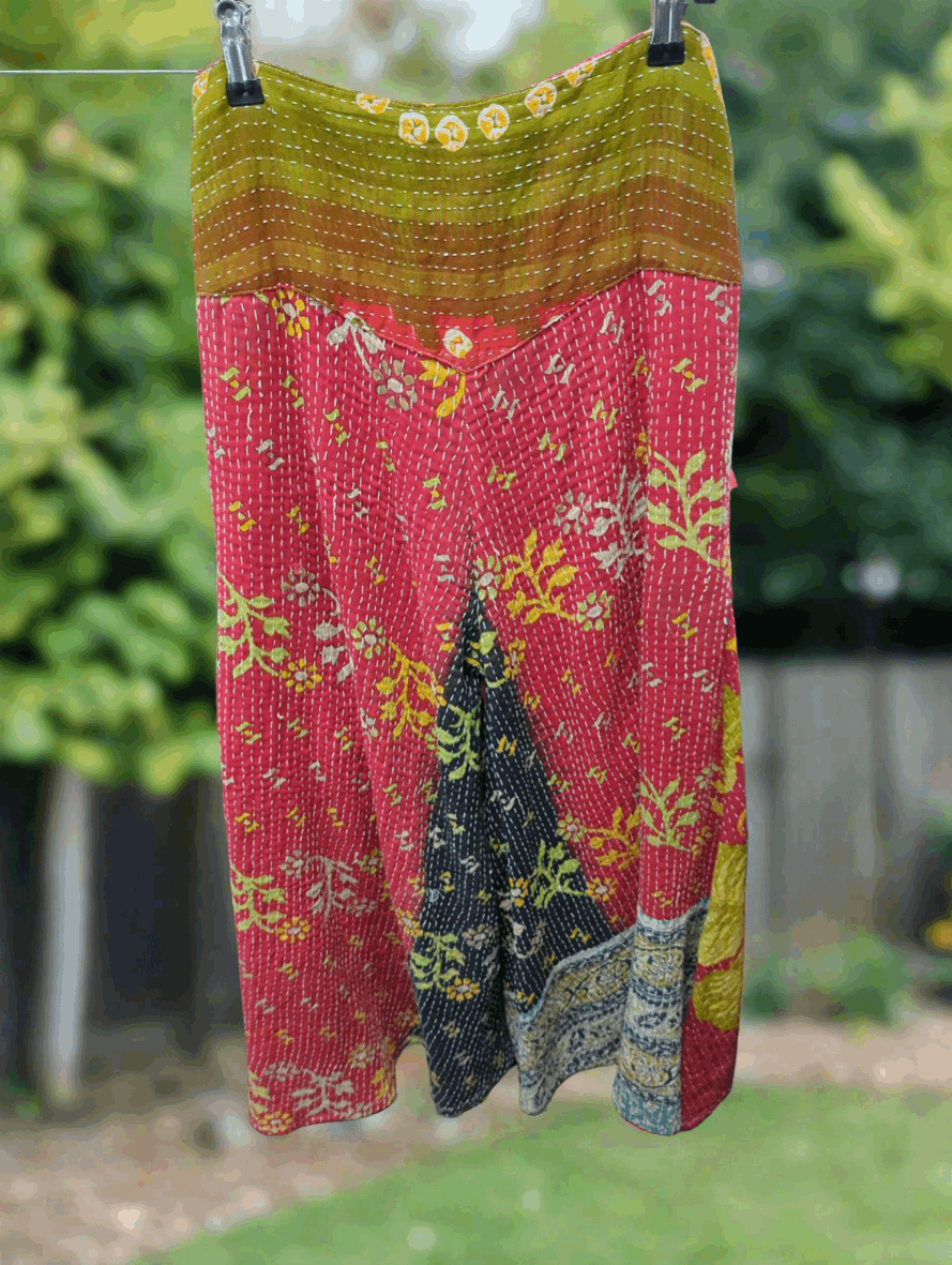 Kantha Lounge Pants by Kantha Bae - Blue Moon Vintage Mercantile