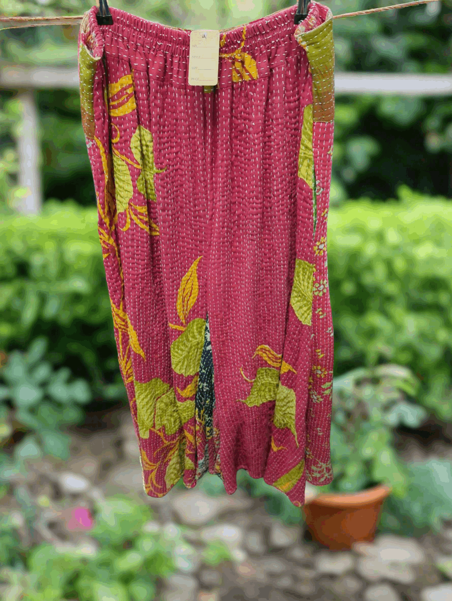 Kantha Lounge Pants by Kantha Bae - Blue Moon Vintage Mercantile