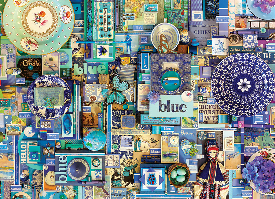 Blue Puzzle 1000 PC