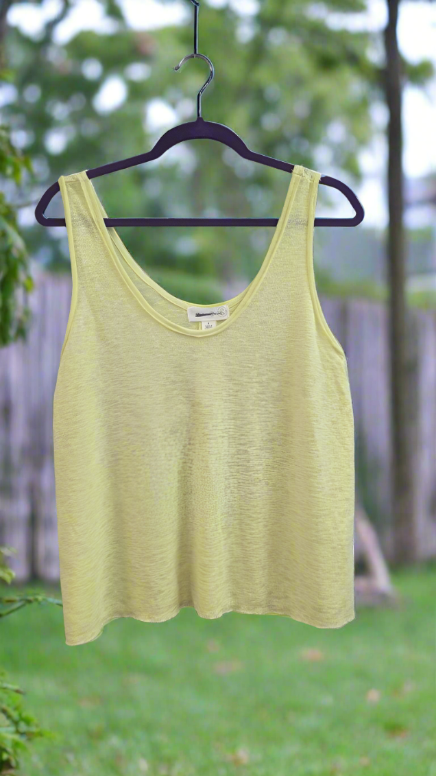 Nordstrom Yellow Tank by Treasure & Bond Size: SM - Blue Moon Vintage Mercantile