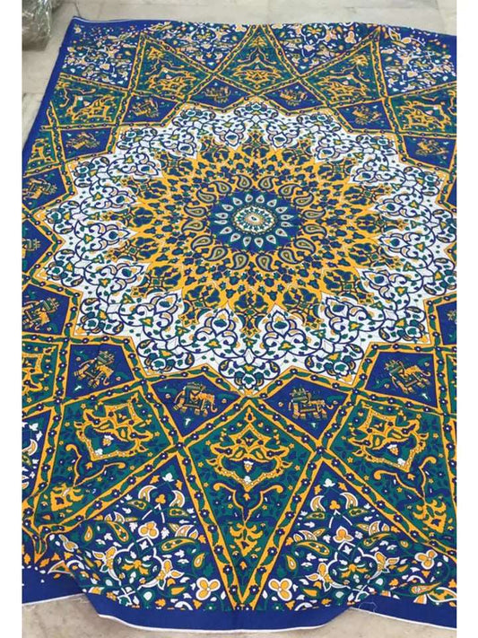 Blue Sky Wall Covering - Mandala T-26 - Blue Moon Vintage Mercantile