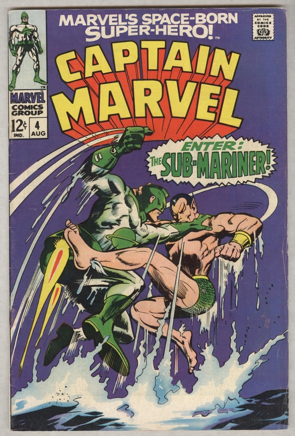 Captain Marvel 4 AUG 1968