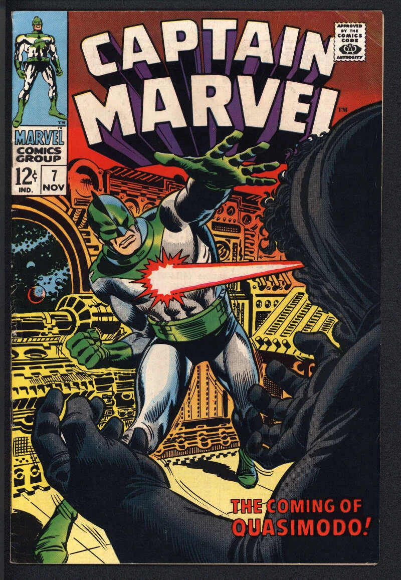 Captain Marvel 7 NOV 1968