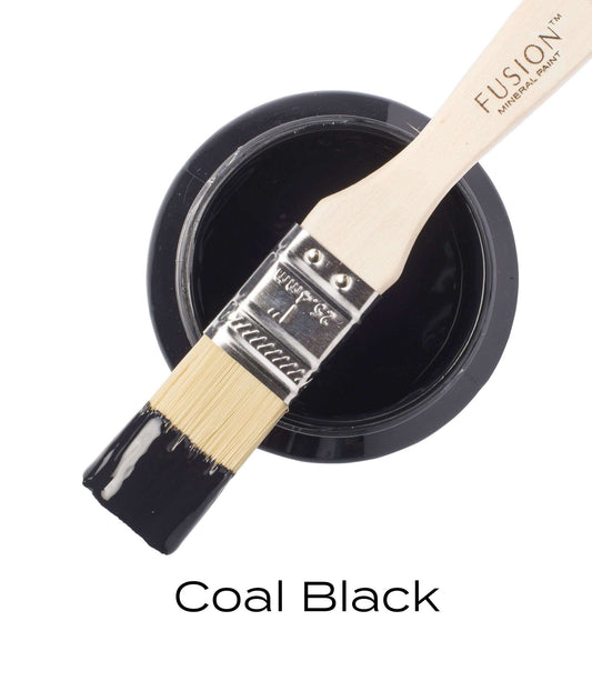 Fusion Mineral Paint Coal Black - Blue Moon Vintage Mercantile