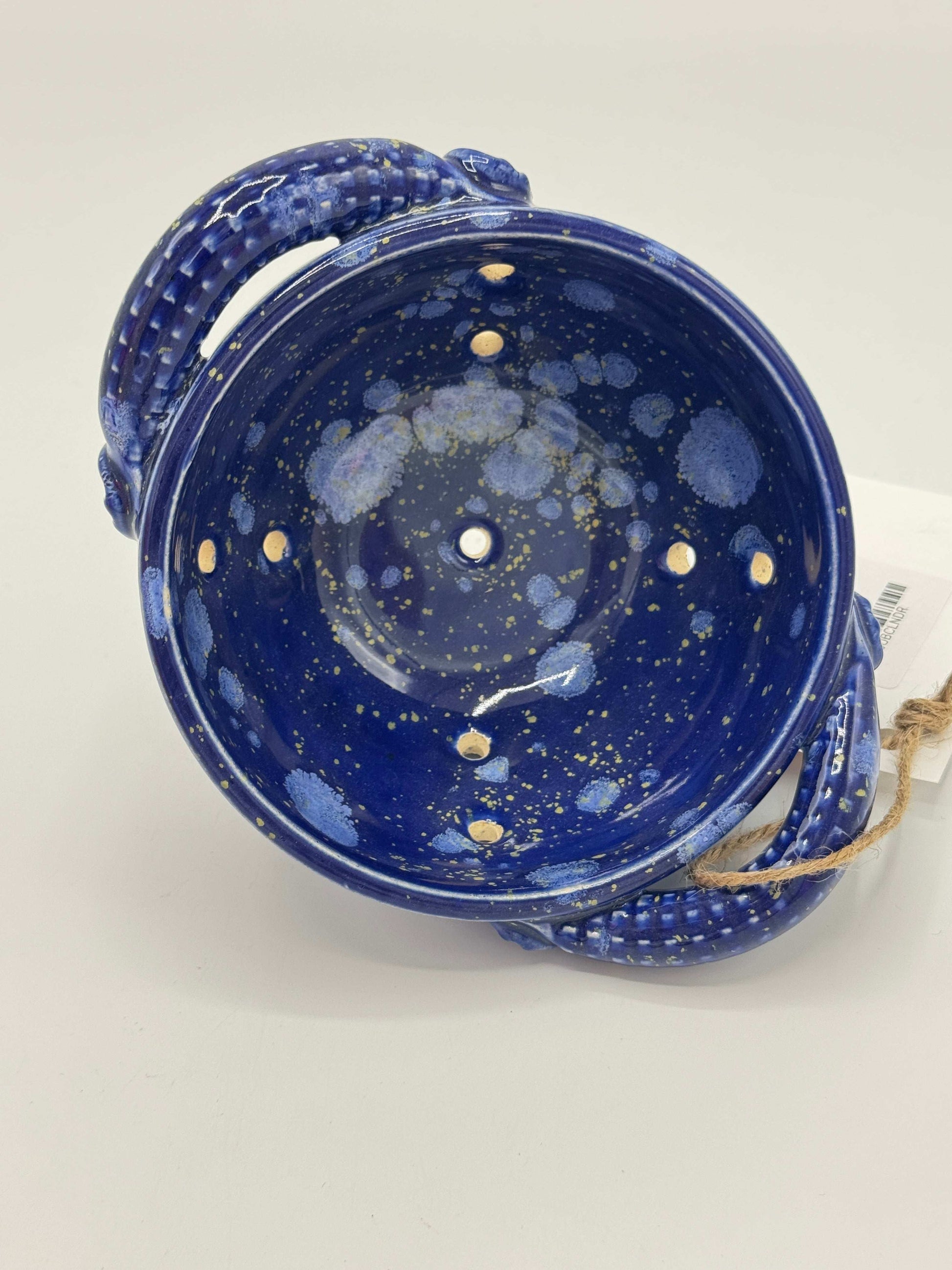 Cobalt Blue Colander