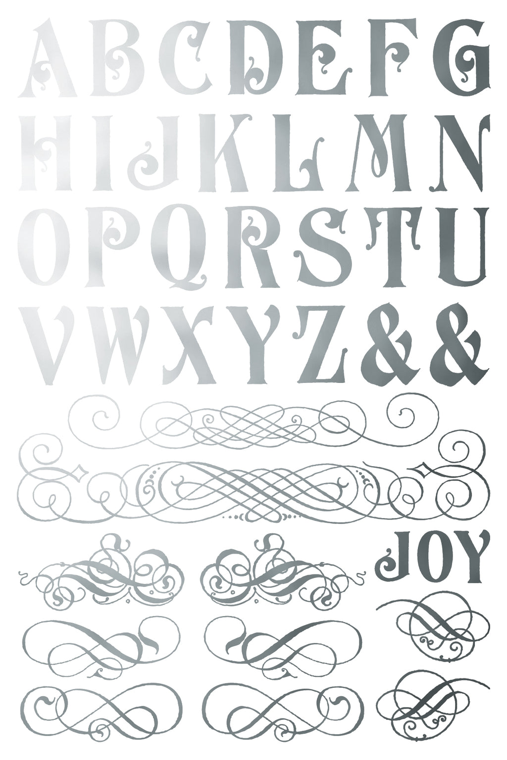 IOD Figgy & Flourish Gilded (Foil) Transfer