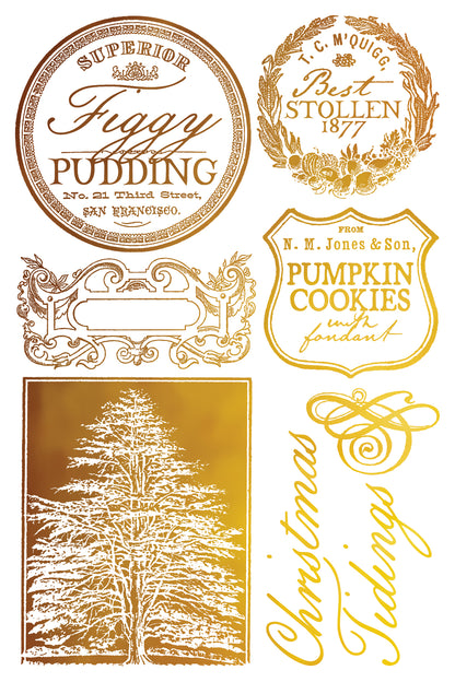 IOD Figgy & Flourish Gilded (Foil) Transfer