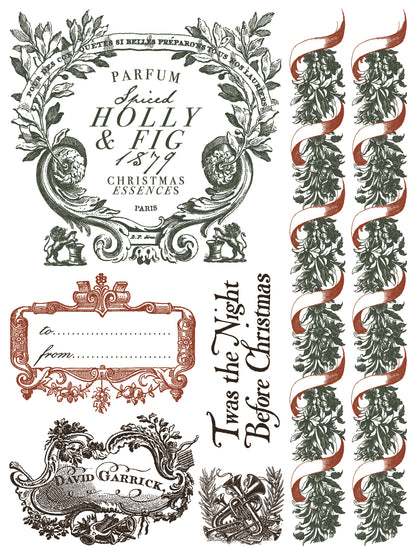 IOD Twelfth Night Paint Inlay