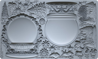 IOD Snow Globes Mould