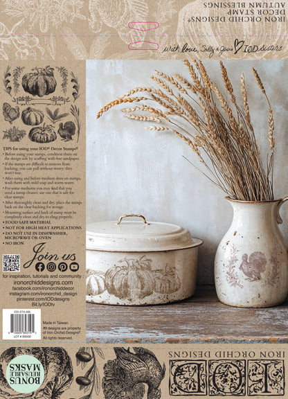 IOD Autumn Blessings Stamp