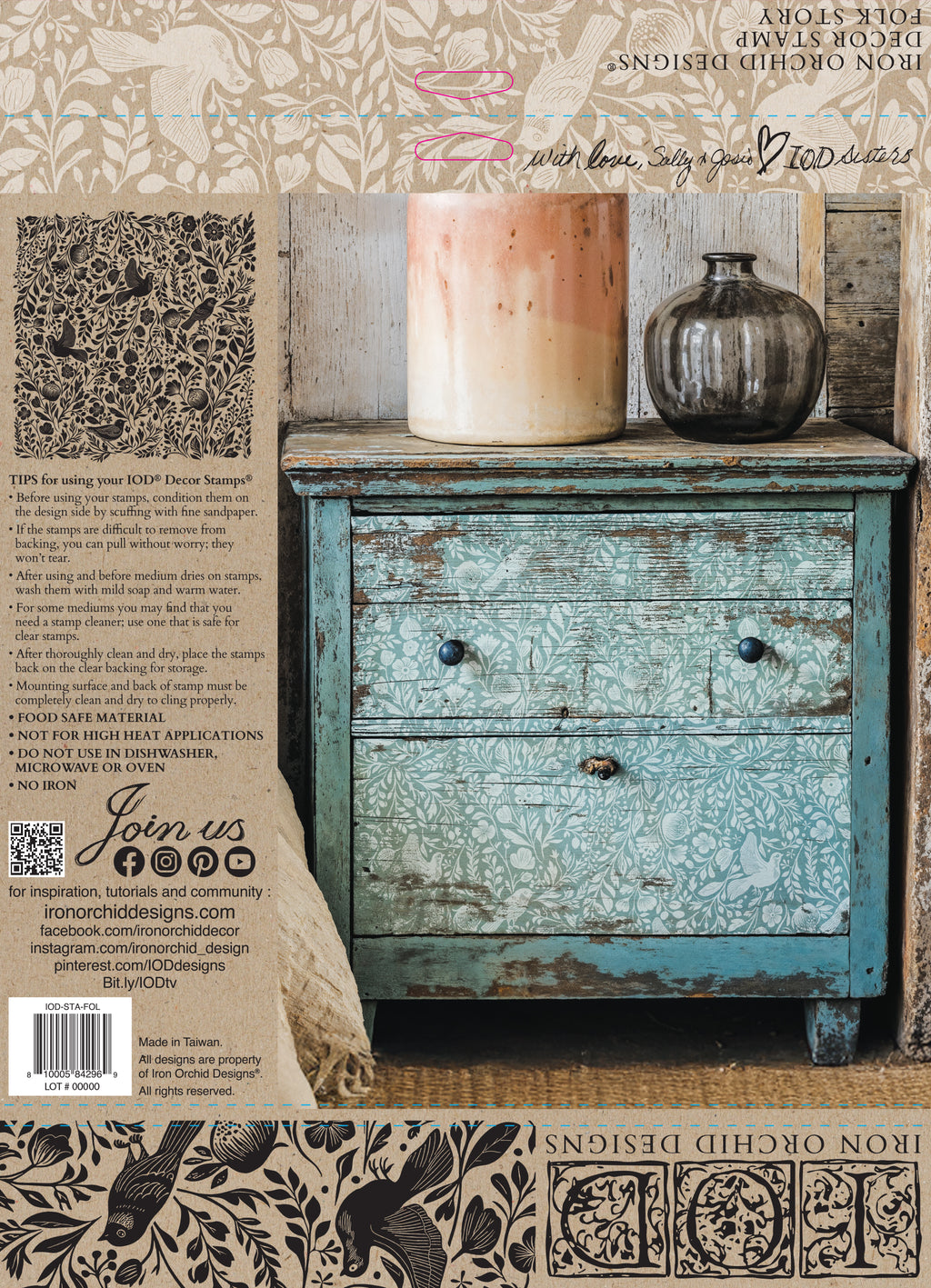 IOD Folk Story Stamp