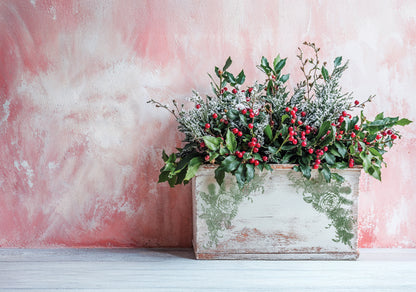 IOD Holly & Pine Stamp