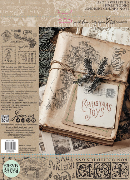 IOD Christmas Post Stamp
