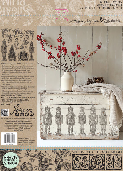 IOD Sugar Plum Stamp