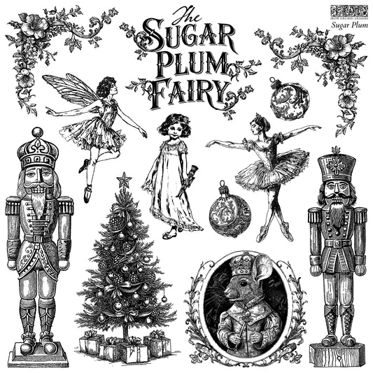 IOD Sugar Plum Stamp