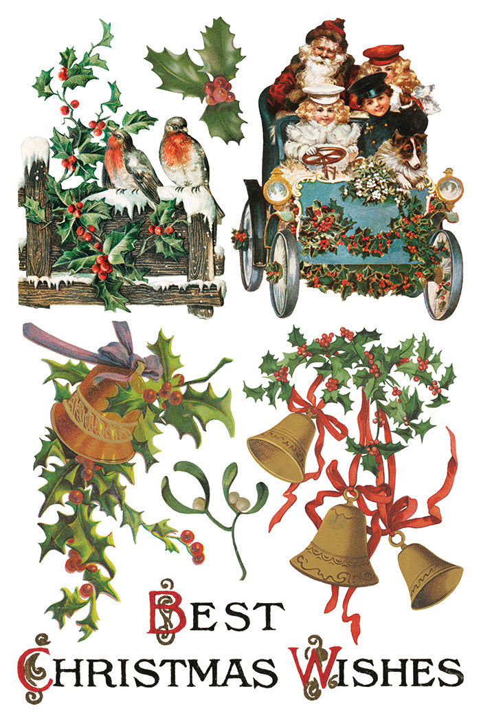 IOD Christmas Joy Transfer