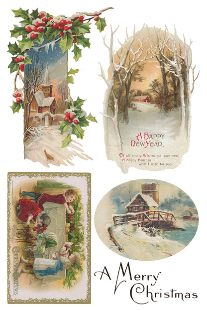 IOD Christmas Joy Transfer