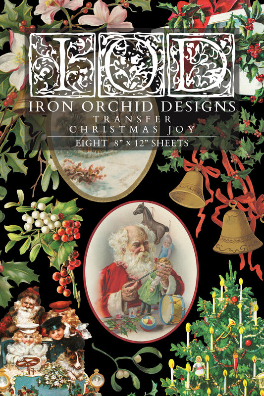 IOD Christmas Joy Transfer