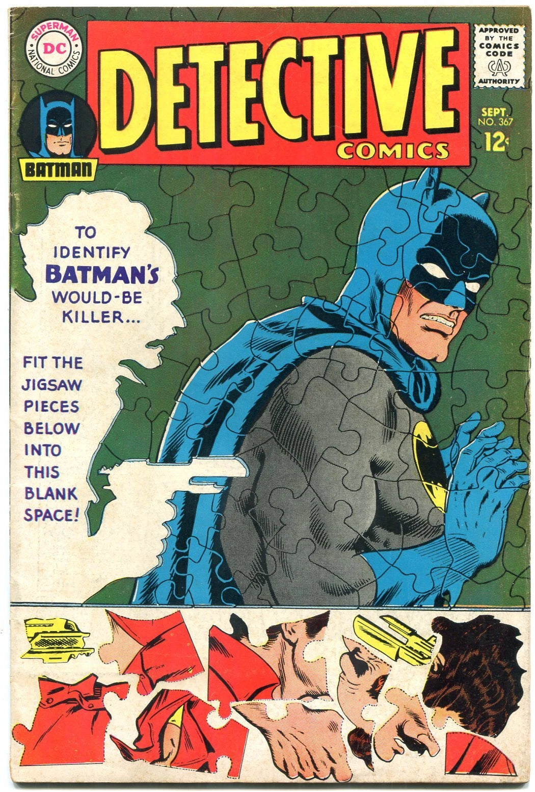 Detective Comics #367 SEPT 1967