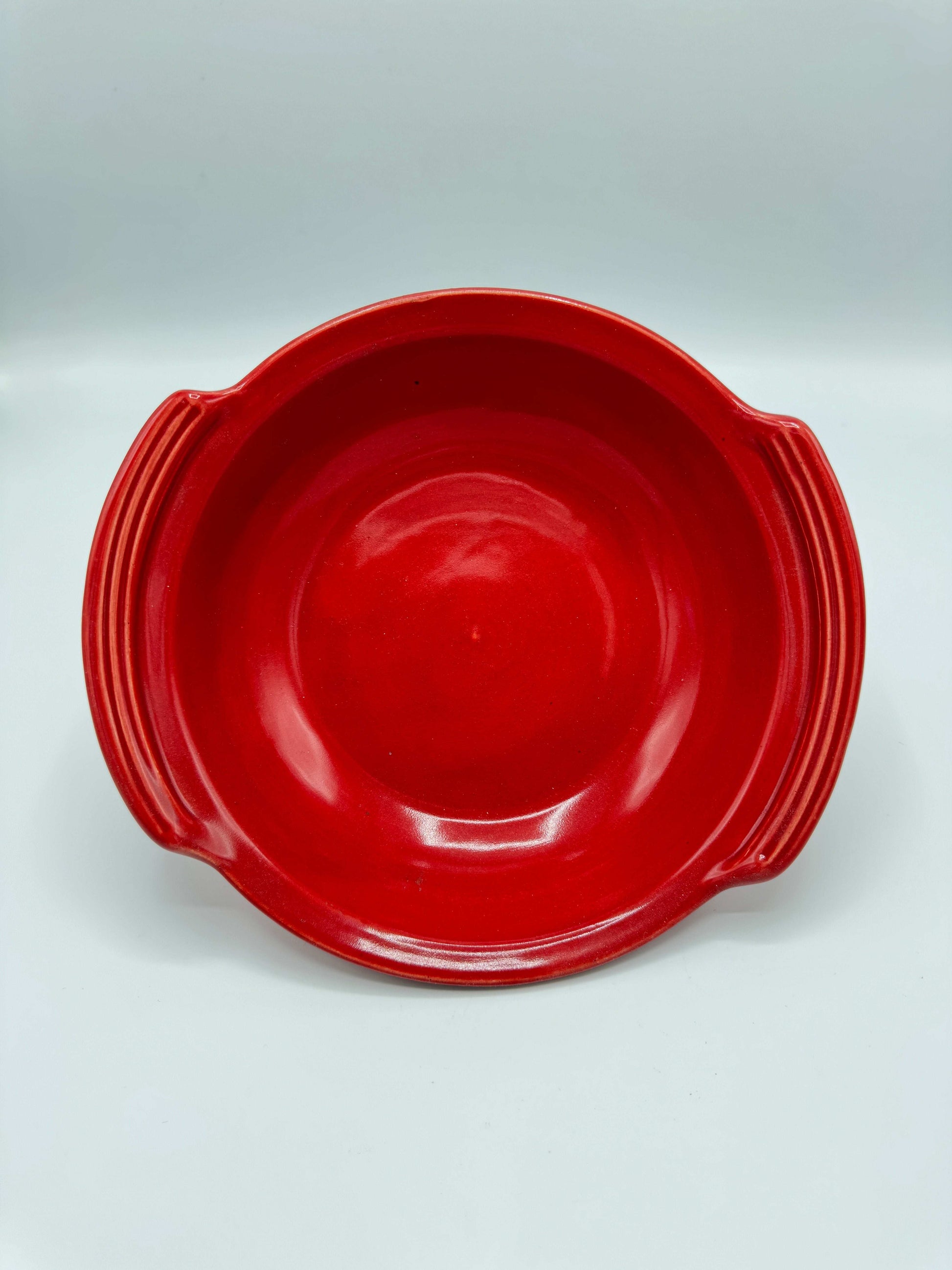 Snapdragon Red Dish by Adovart