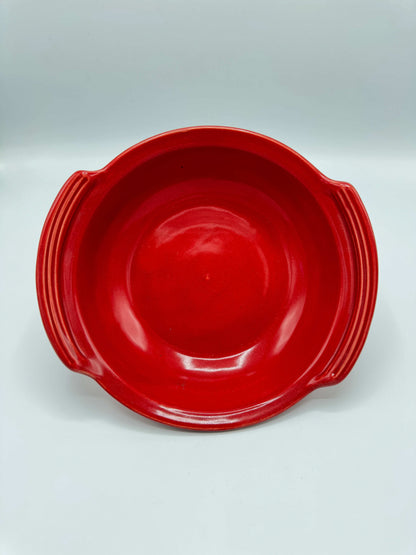 Snapdragon Red Dish by Adovart